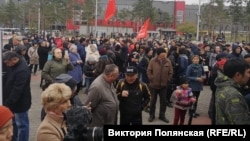 Митинг в Улан-Удэ 29 сентября