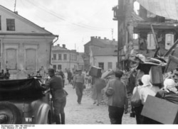 Минск во время немецкой оккупации, 1941 год